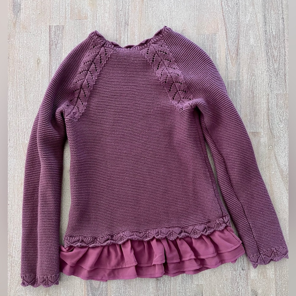 Garnet hill kids Girl needed sweatshirt